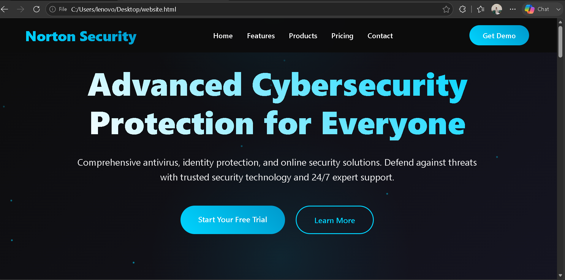 Cyber Dashboard 2